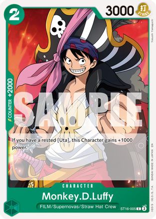 Monkey.D.Luffy - ST16-005 (Reprint) (ST16-005)