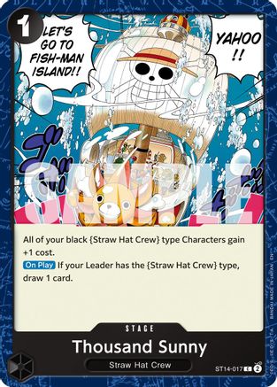 Thousand Sunny (Reprint) (ST14-017)