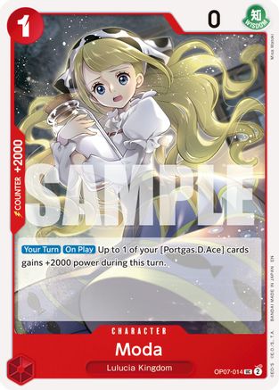 Moda (Reprint) (OP07-014)