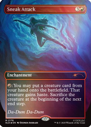 Sneak Attack (Rainbow Foil) (SLD-2178)