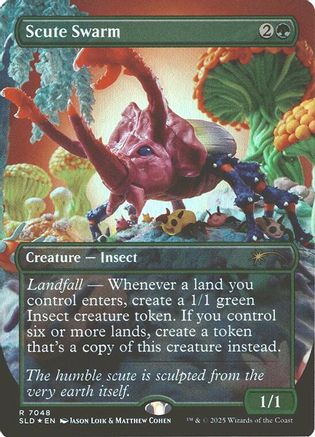 Scute Swarm (Rainbow Foil) (SLD-7048)