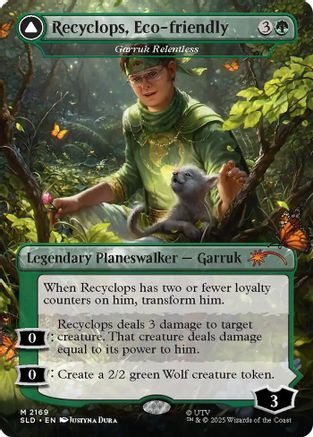 Recyclops, Eco-friendly - Garruk Relentless (SLD-2169)