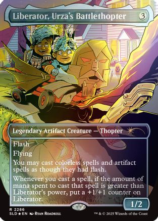 Liberator, Urza's Battlethopter (Rainbow Foil) (SLD-2286)