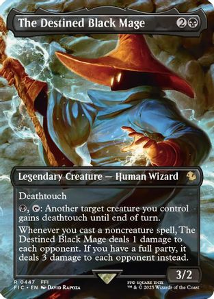 The Destined Black Mage (Borderless) (FIC-447)