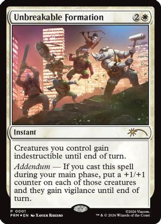Unbreakable Formation (MEDIA-001) (Foil)