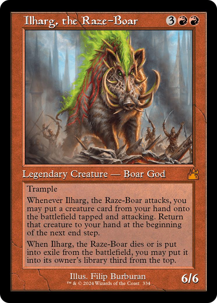 Ilharg, the Raze-Boar (RVR-334) (Foil)