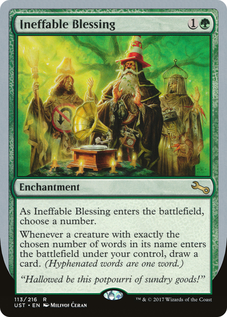 Ineffable Blessing (UST-113F) (Foil)