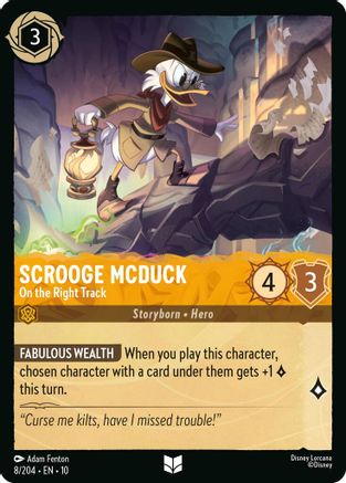 Scrooge McDuck - On the Right Track (10-008)