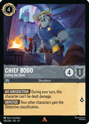 Chief Bogo - Calling the Shots (10-185)