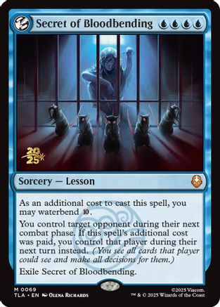 Secret of Bloodbending (PRE-069) (Foil)