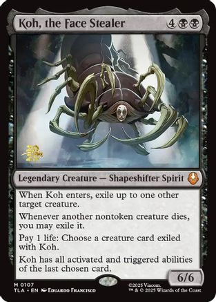 Koh, the Face Stealer (PRE-107) (Foil)