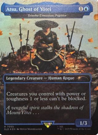 Atsu, Ghost of Yotei - Tetsuko Umezawa, Fugitive (Rainbow Foil) (SLD-7055)