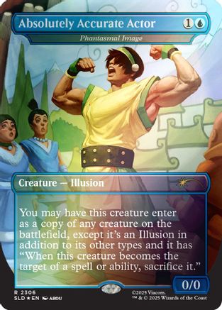 Absolutely Accurate Actor - Phantasmal Image (Rainbow Foil) (SLD-2306)