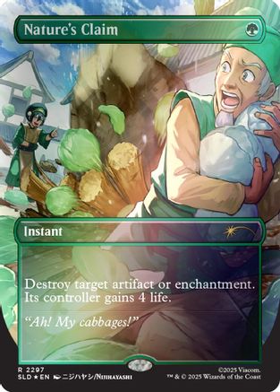 Nature's Claim (Rainbow Foil) (SLD-2297)