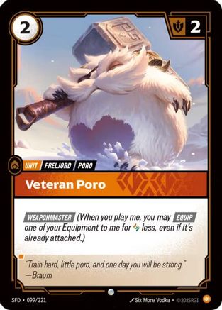 Veteran Poro (SFD-099) (Foil)