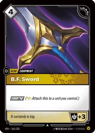 B.F. Sword (SFD-161)