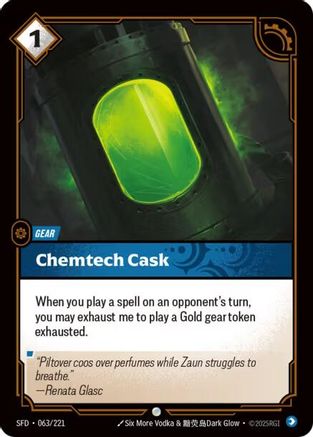 Chemtech Cask (SFD-063) (Foil)