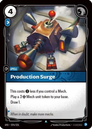 Production Surge (SFD-076)