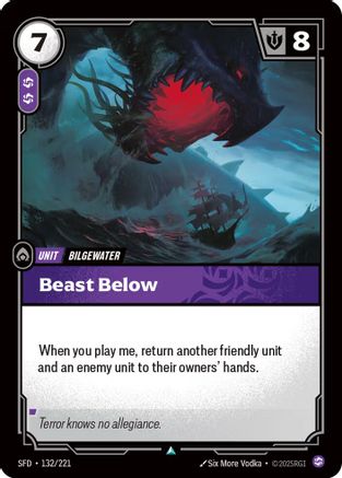 Beast Below (SFD-132)