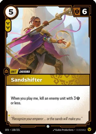 Sandshifter (SFD-158) (Foil)