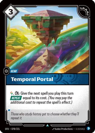 Temporal Portal (SFD-078) (Foil)