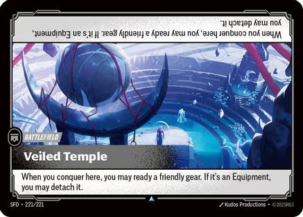Veiled Temple (SFD-221) (Foil)