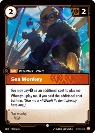 Sea Monkey (SFD-098) (Foil)