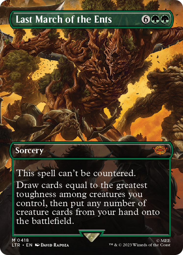 Last March of the Ents (LTR-418) (Borderless)
