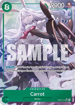 Carrot (Alternate Art) (EB04-013) (Foil)