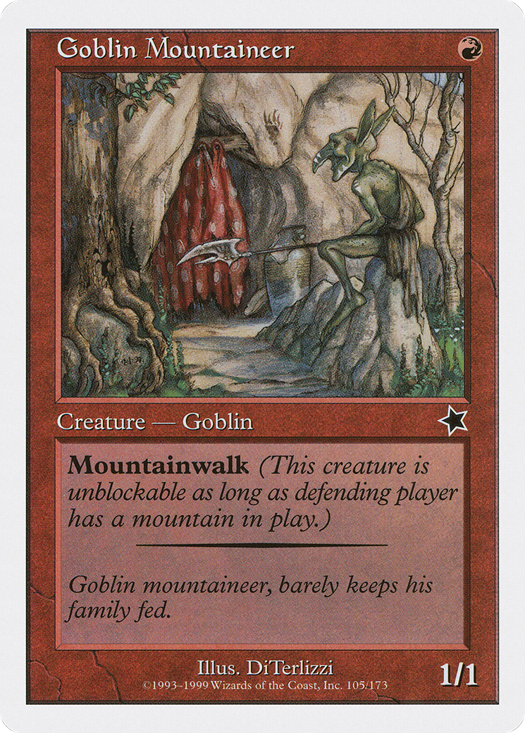Goblin Mountaineer (S99-105)
