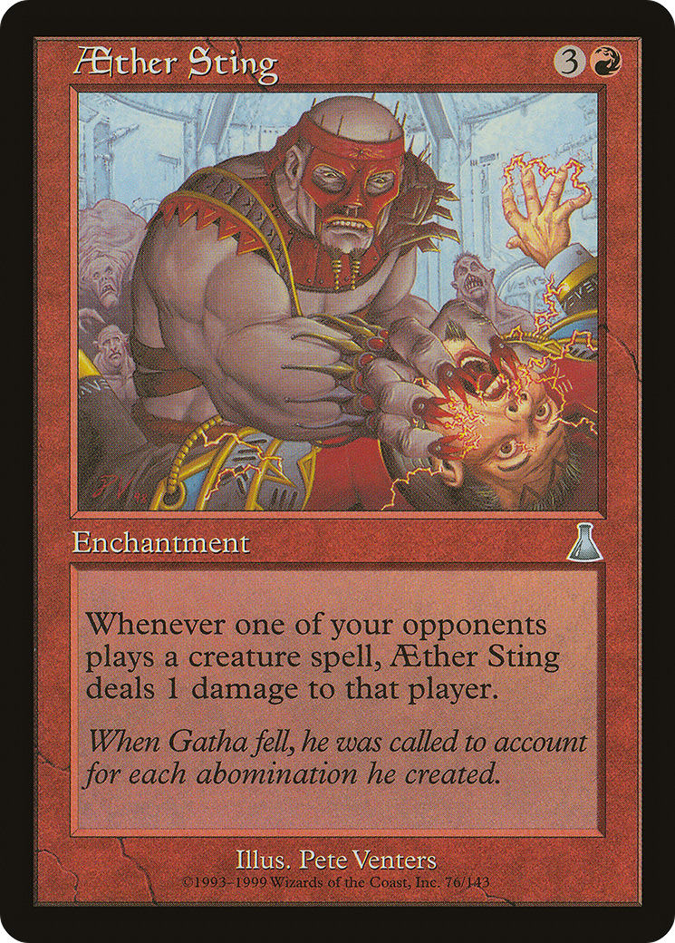Aether Sting (UDS-076) (Foil)