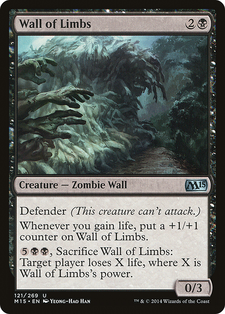 Wall of Limbs (M15-121)