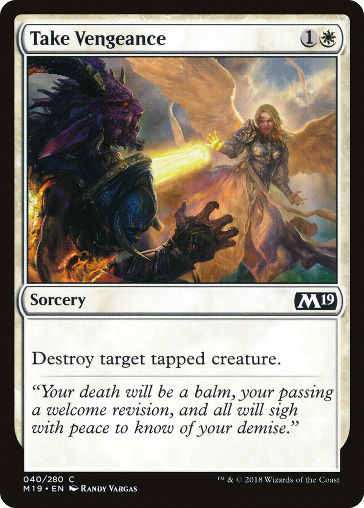Take Vengeance (M19-040)