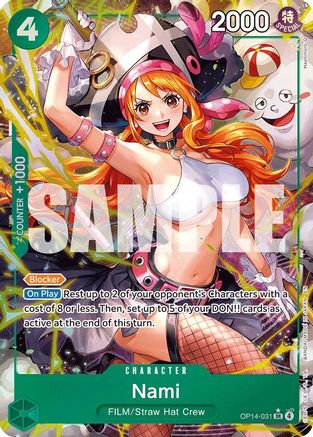 Nami (Alternate Art) (OP14-031) (Foil)