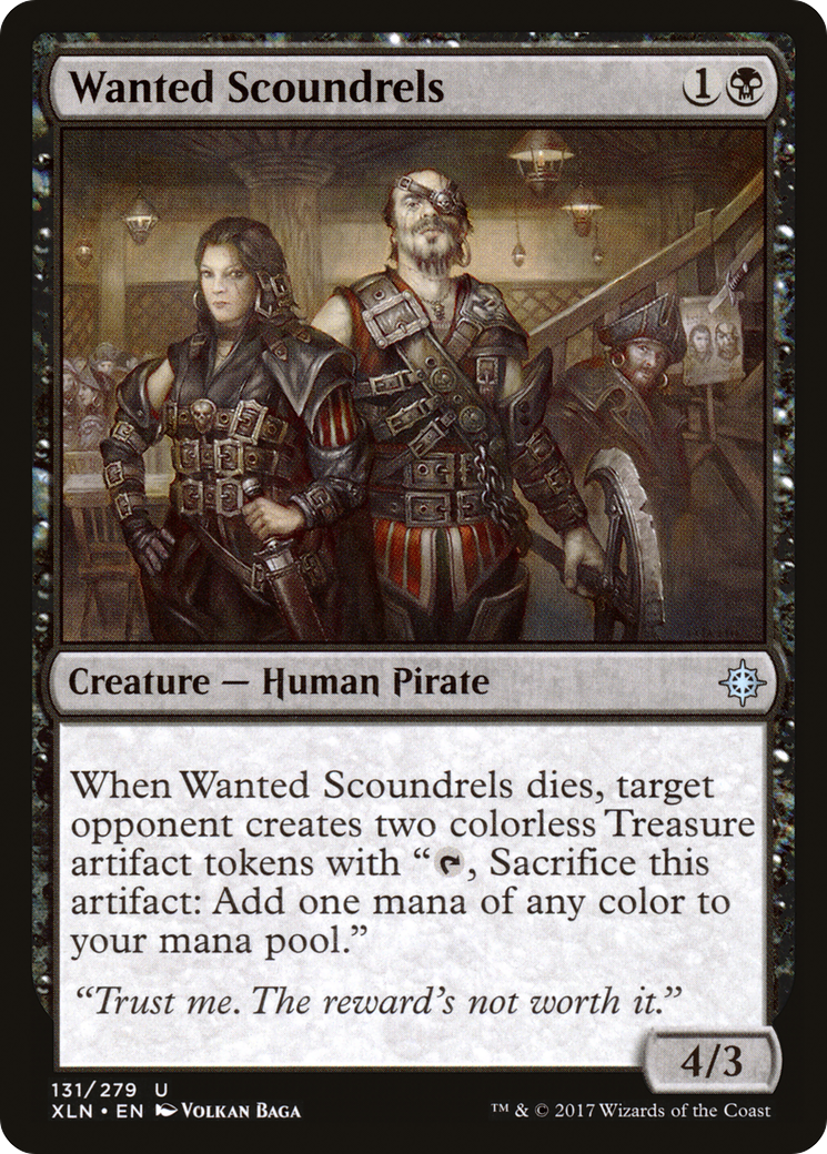 Wanted Scoundrels (XLN-131) (Foil)