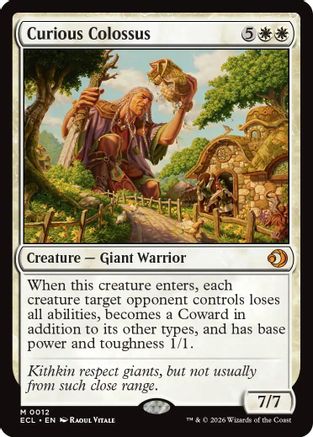 Curious Colossus (ECL-012) (Foil)