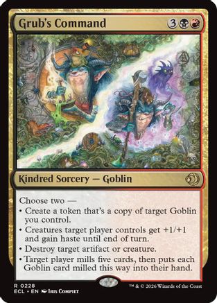 Grub's Command (ECL-228) (Foil)