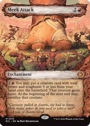 Meek Attack (0319) (Showcase) (ECL-319) (Foil)