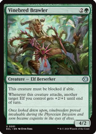Vinebred Brawler (ECL-201) (Foil)