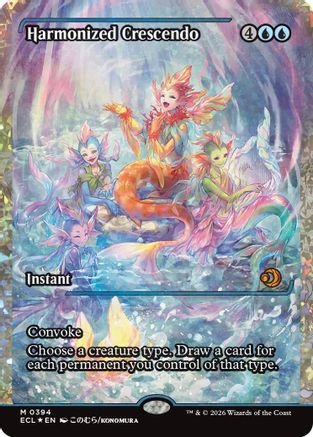 Harmonized Crescendo (0394) (Showcase) (Fracture Foil) (ECL-394)