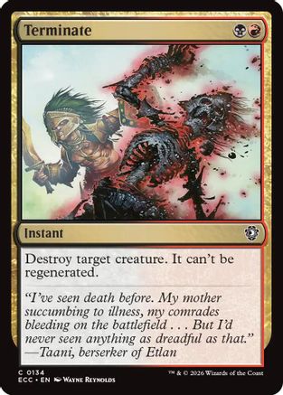 Terminate (ECC-134)