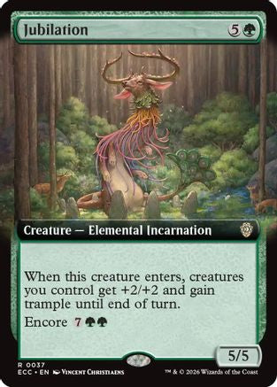 Jubilation (Extended Art) (ECC-037) (Foil)