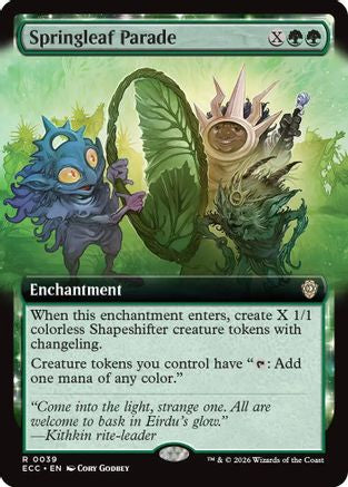 Springleaf Parade (Extended Art) (ECC-039)