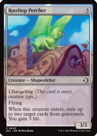 Rooftop Percher (ECL-002) (Foil)
