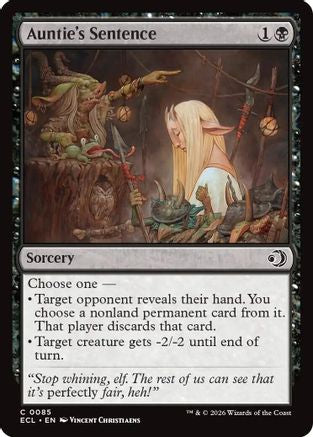 Auntie's Sentence (ECL-085)