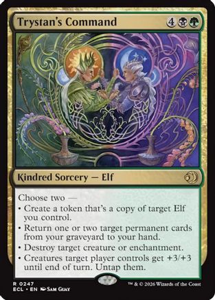 Trystan's Command (ECL-247) (Foil)