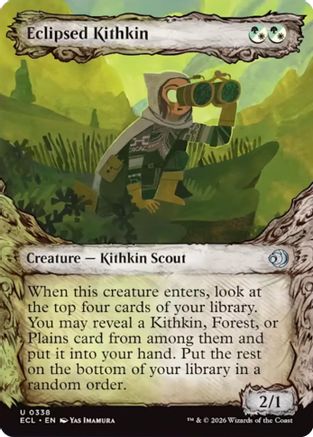 Eclipsed Kithkin (Showcase) (ECL-338)