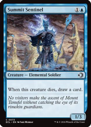 Summit Sentinel (ECL-073) (Foil)