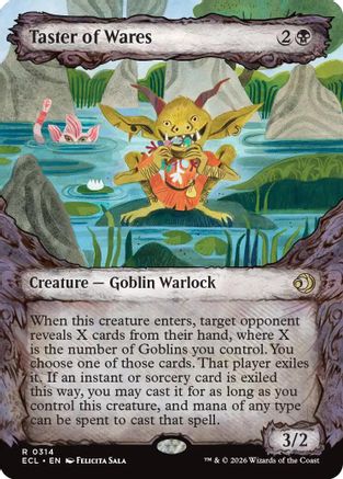 Taster of Wares (Showcase) (ECL-314) (Foil)