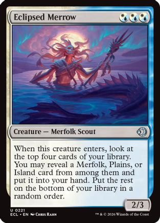 Eclipsed Merrow (ECL-221) (Foil)